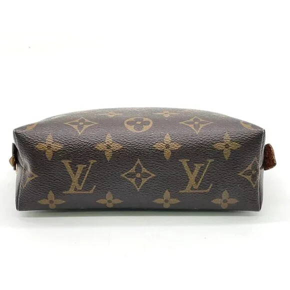 Authentic Louis Vuitton Monogram Pochette Cosmetic PM Pouch 96-122725 - Picture 8 of 16